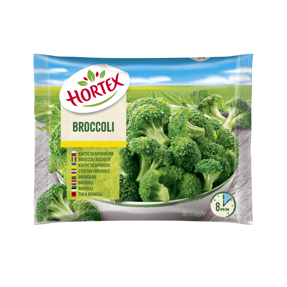 Hortex Brokoli 14/400gr (864)