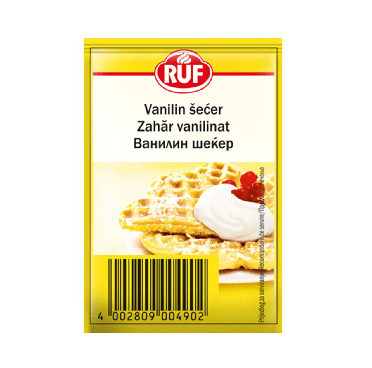 Ruf Sheqer Vanilje 42/(10x8gr)