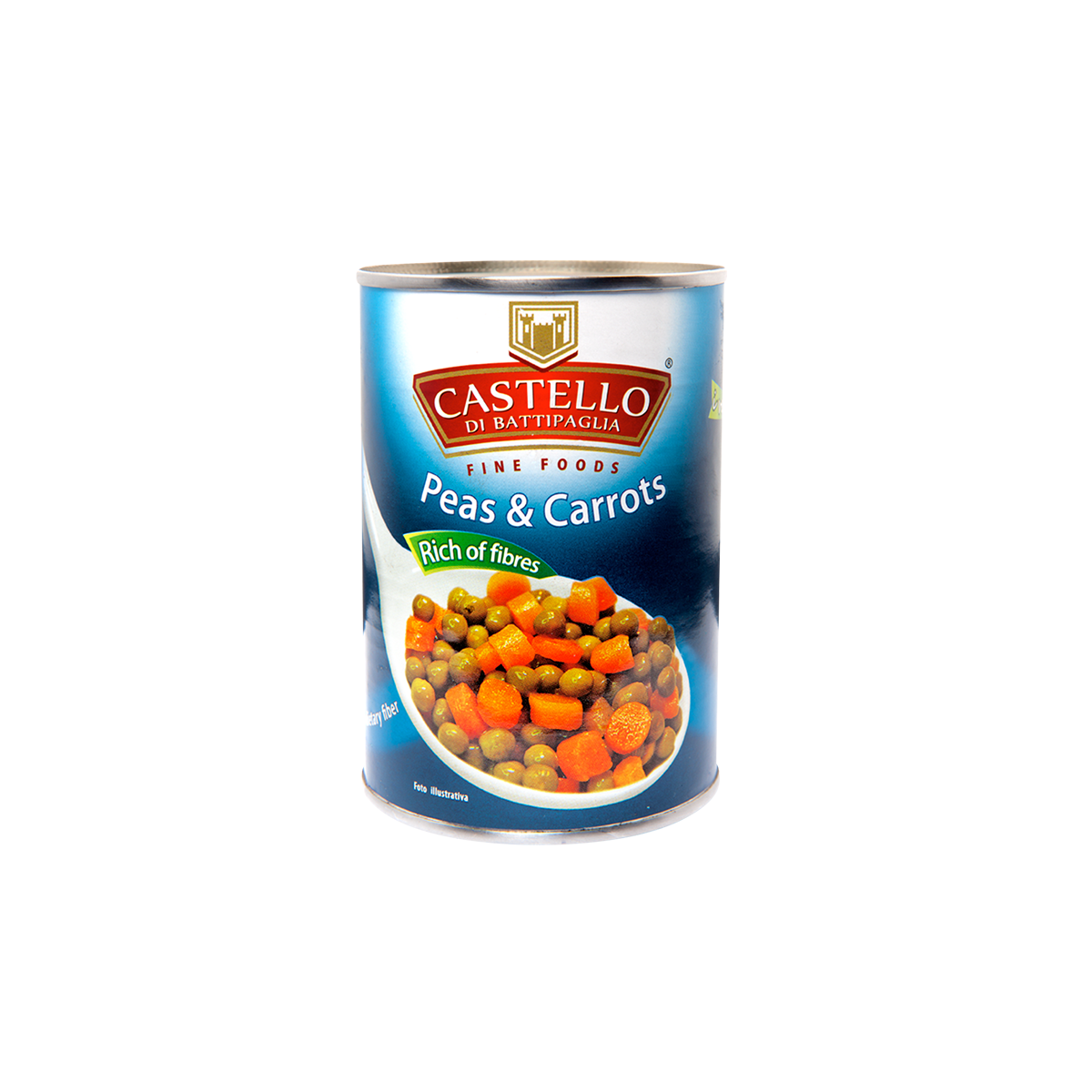 Castello bizele dhe karrota 24/400gr