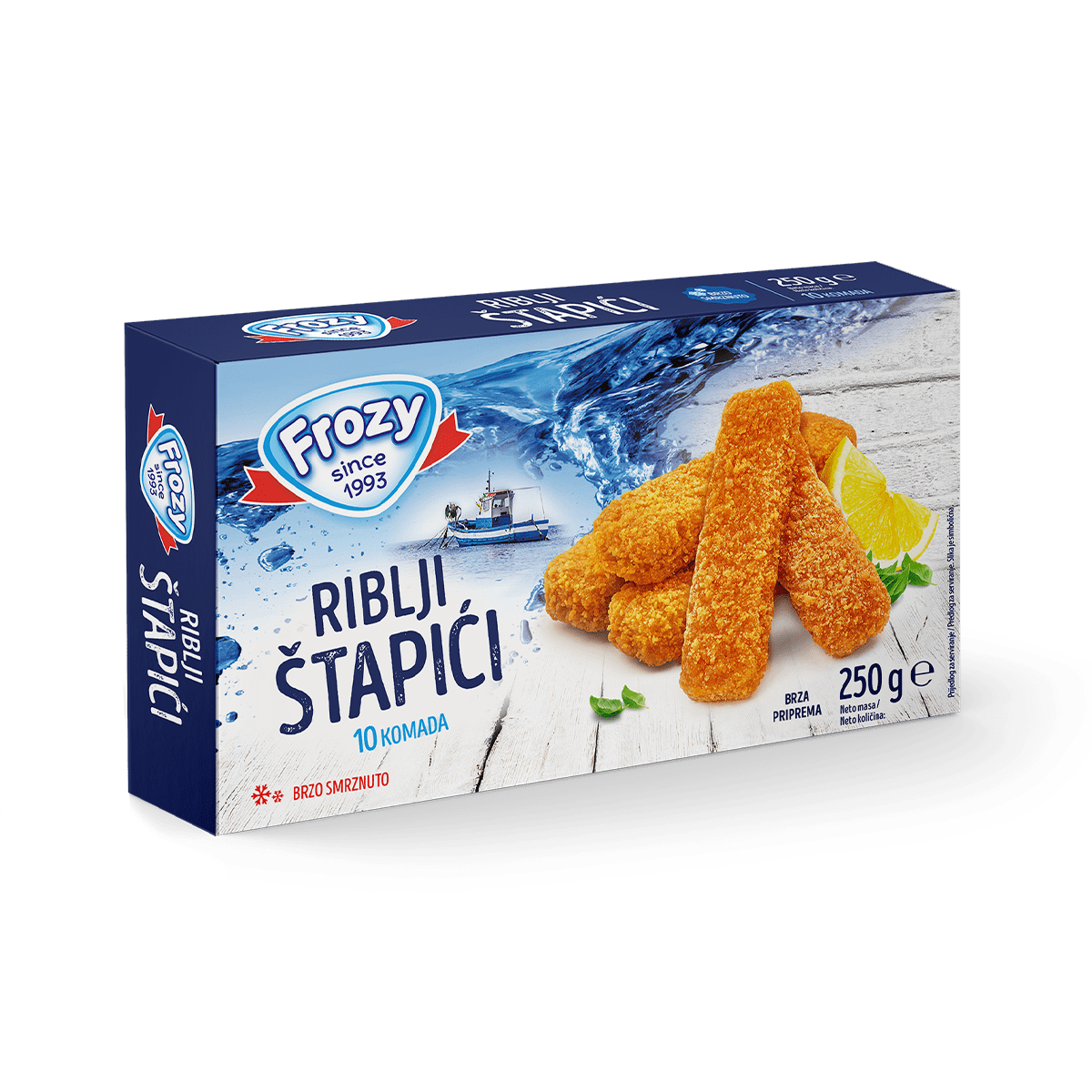 Shkopinjë peshku të paraskuqura 10/250gr