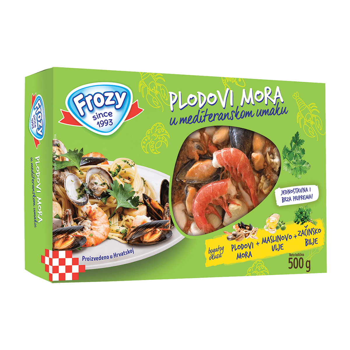 Produkte deti në salcë mesdhetare 12/500gr