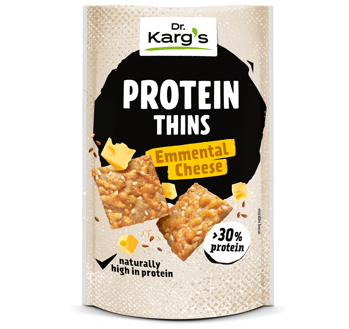 Bukë e thatë me proteinë & emmental 14/85gr