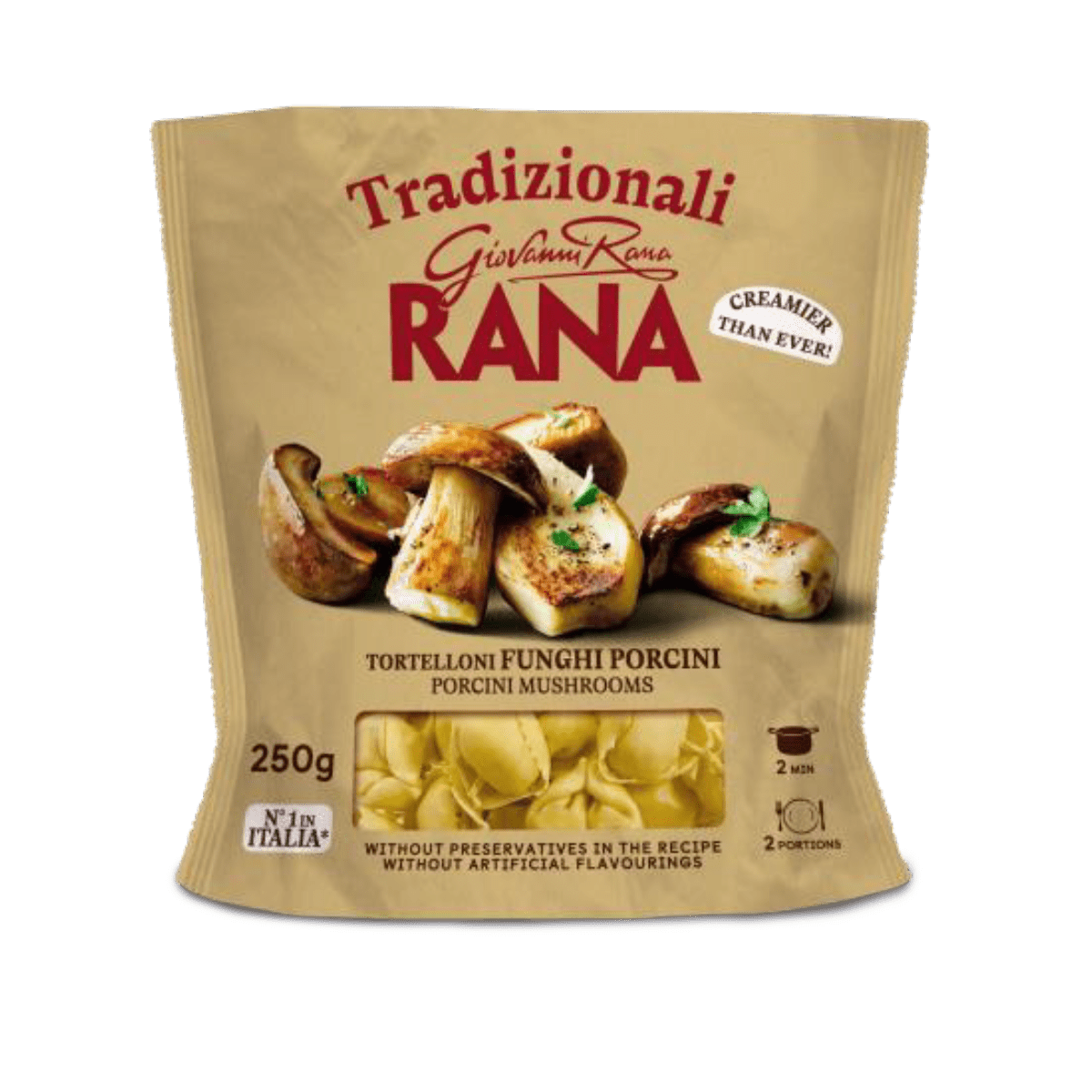 Rana Tortellini me kërpudha 8/250gr