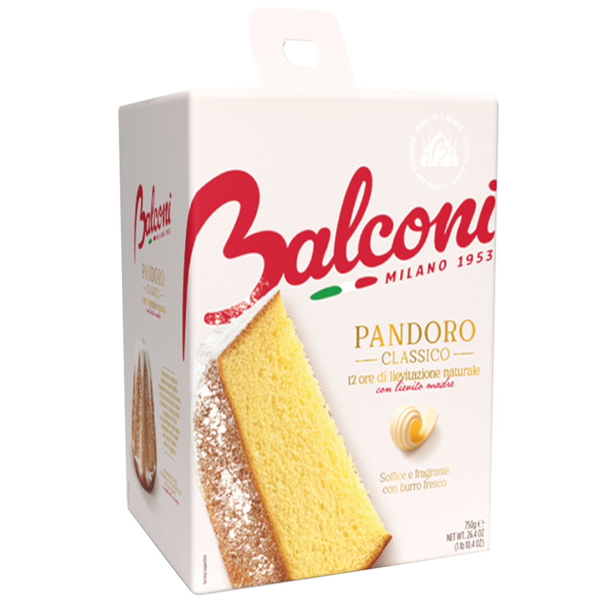 Balconi Pandoro 12/750gr