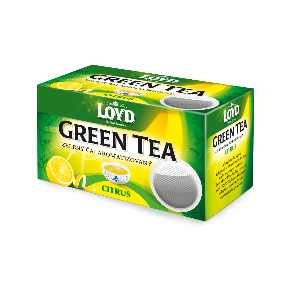 LOYD Tea Green Citrus 6/34gr