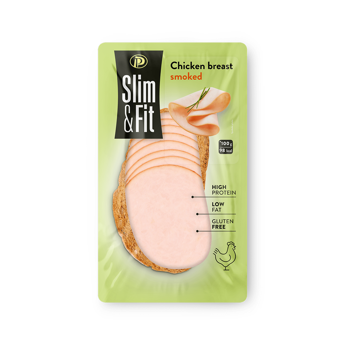 Slim & Fit Gjoks pule i tymosur 12/100gr