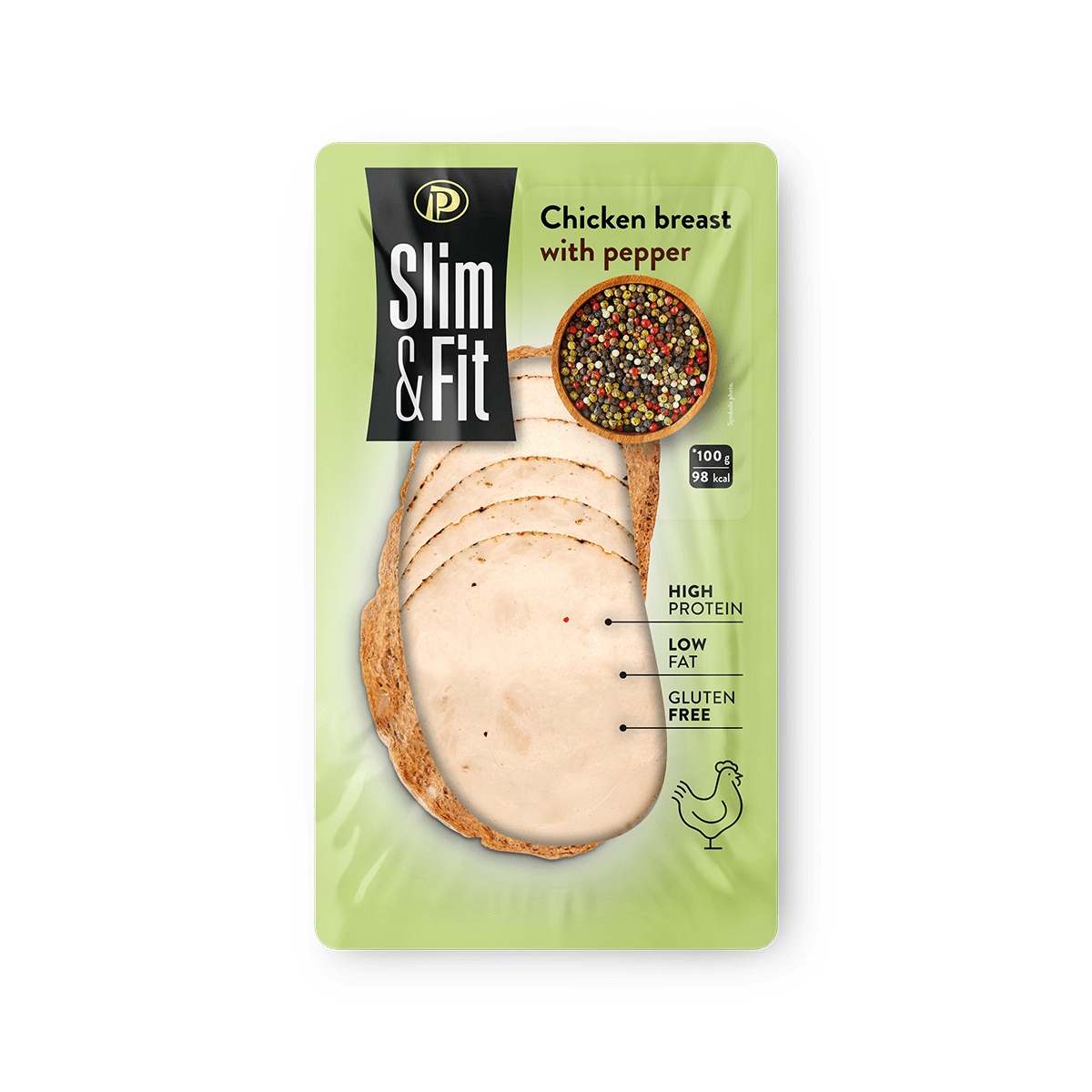 Slim & Fit gjoks pule me piper 12/100gr