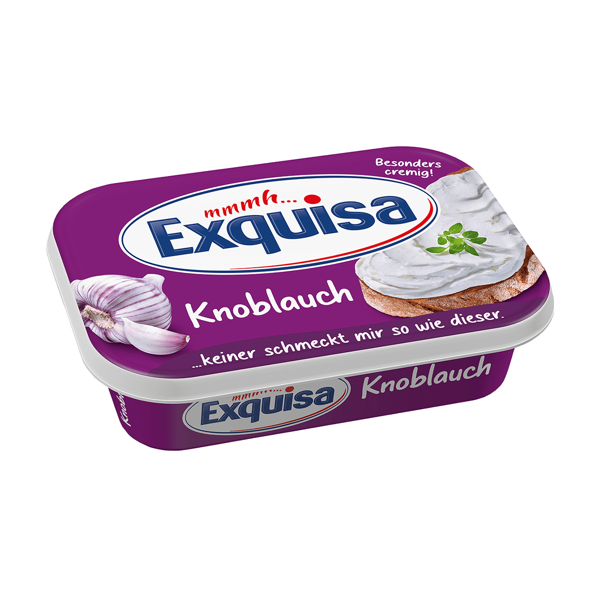 Exquisa cream cheese garlic 10/175gr