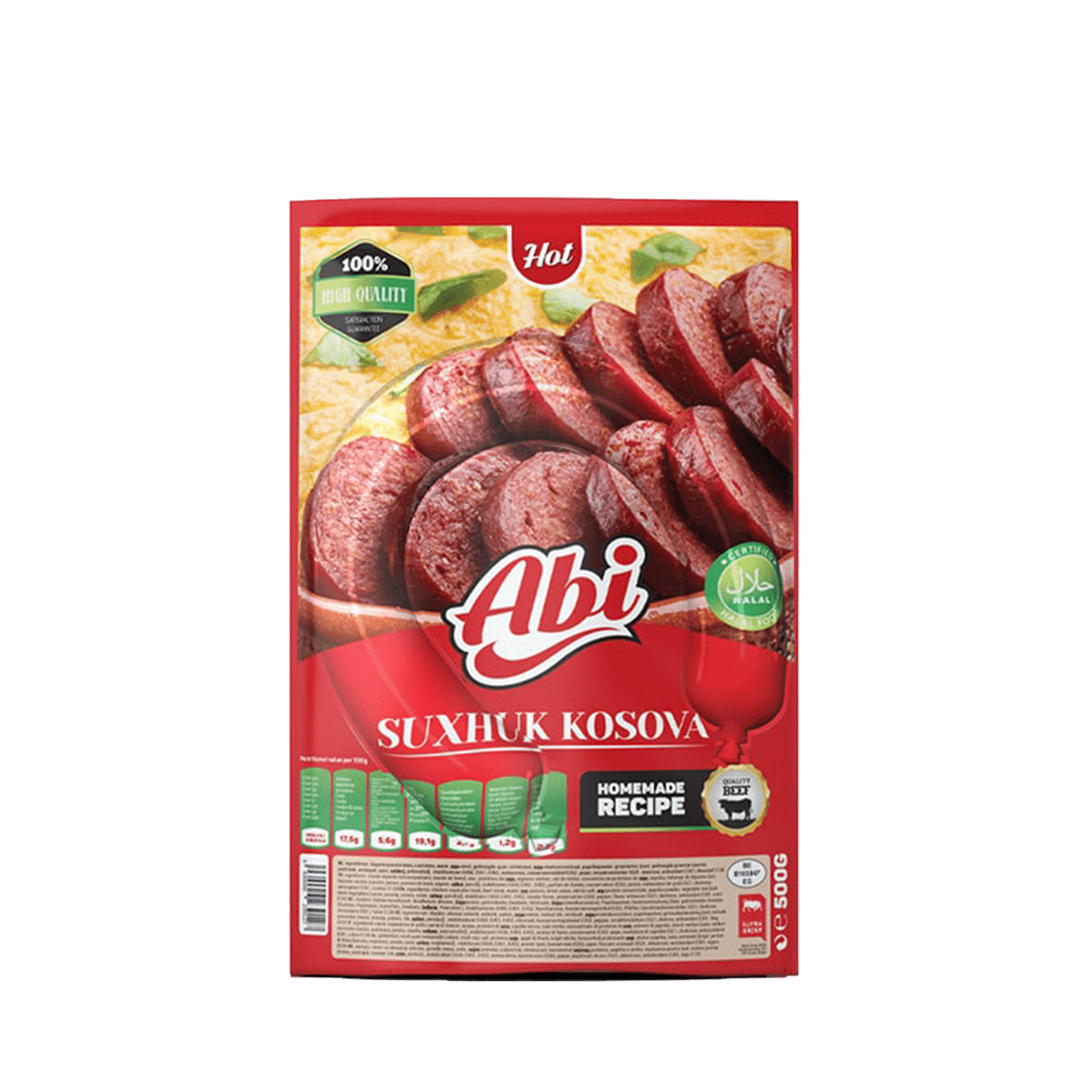 Suxhuk Kosova djegës 10/500gr