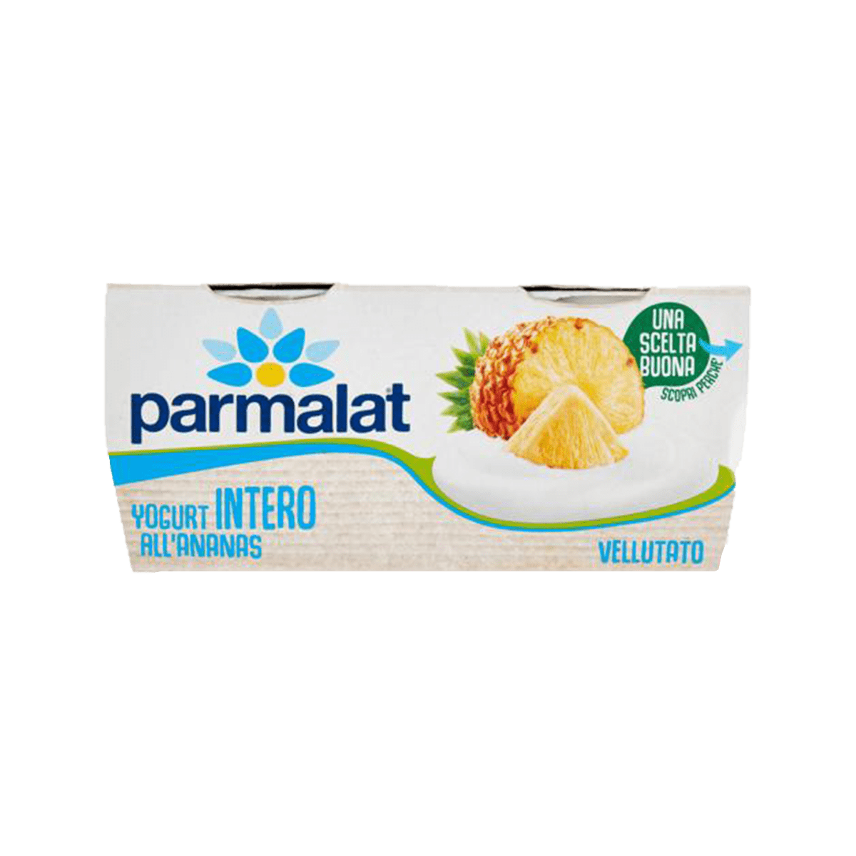 Jogurt Parmalat ananas 2x125gr
