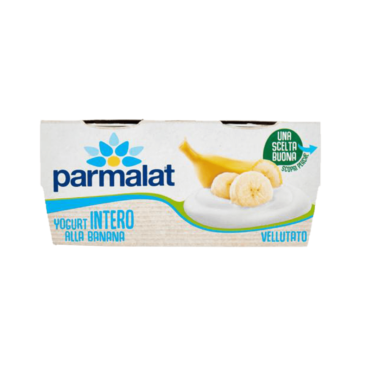 Jogurt Parmalat banane 2x125gr