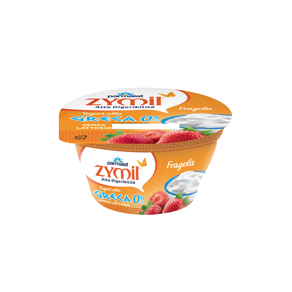 Jogurt Grek Parmalat Zymil, dredhëz, pa laktozë 150gr