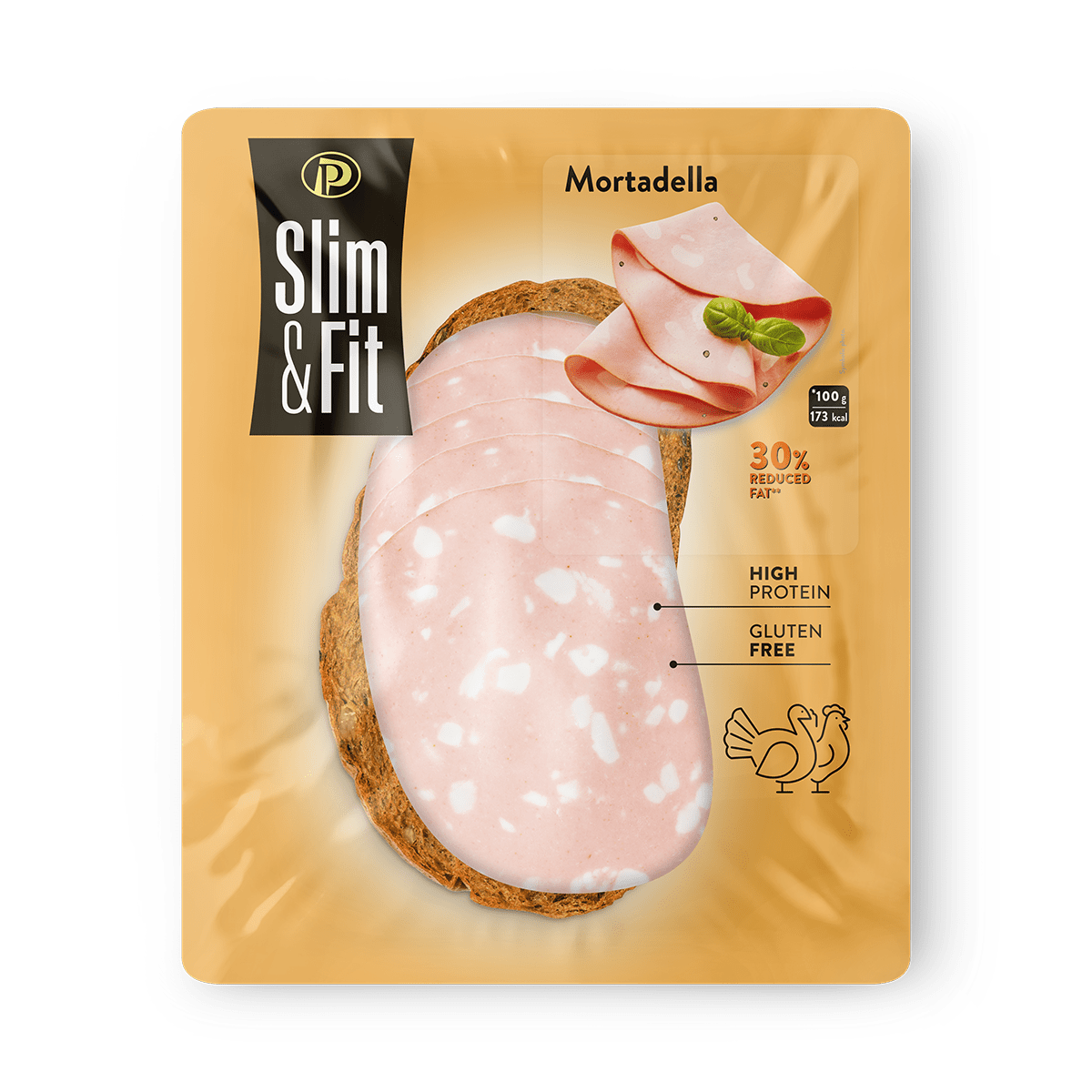 Slim & Fit Mortadella 8/180gr