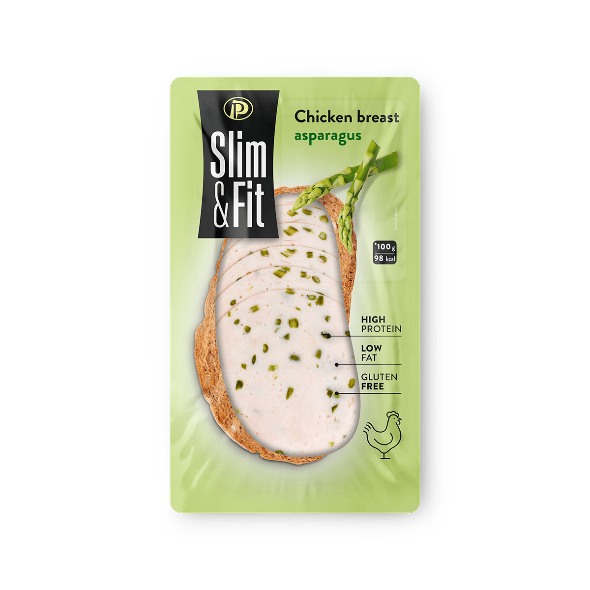 Slim & Fit pule me asparagus 12/100gr