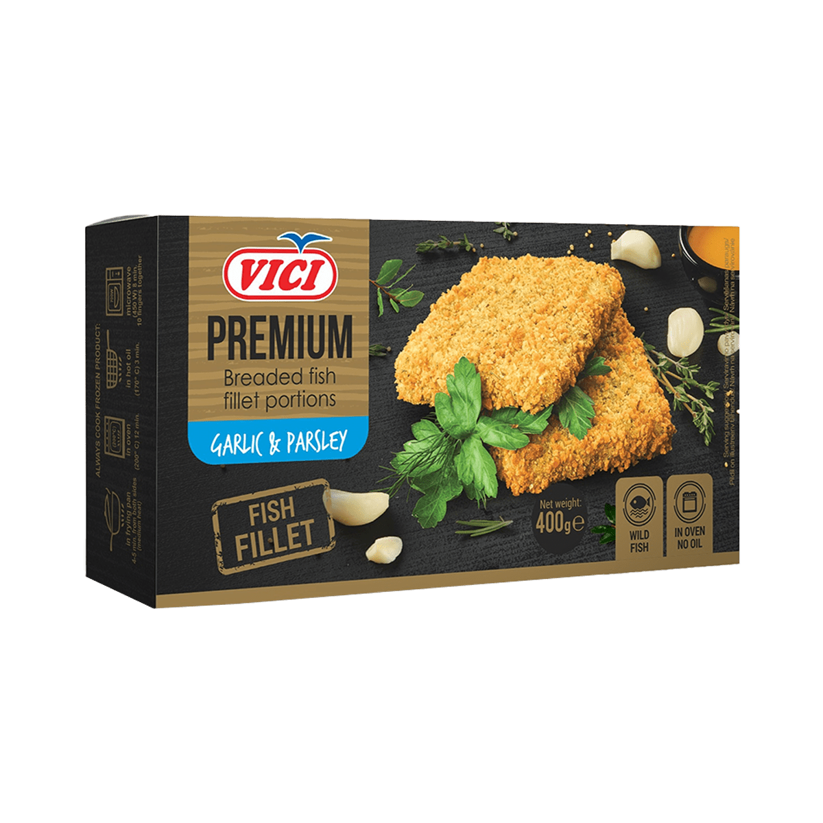 Premium Filet peshku mbështjellur 6/400gr