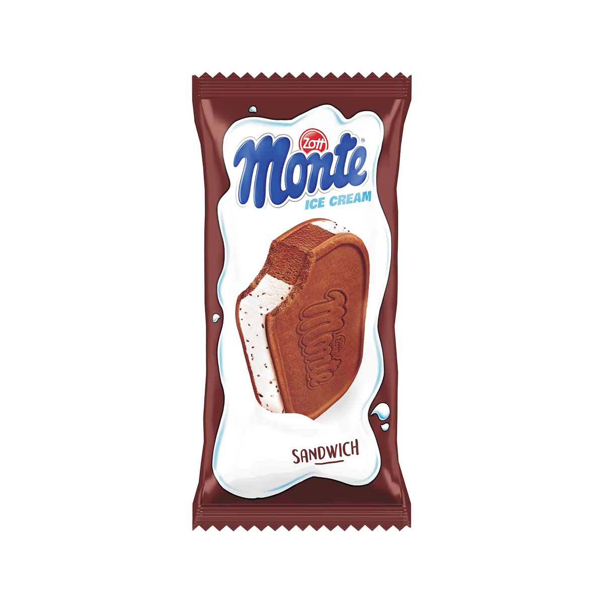 Zott Monte Ice Cream Sandwich 24/120ml