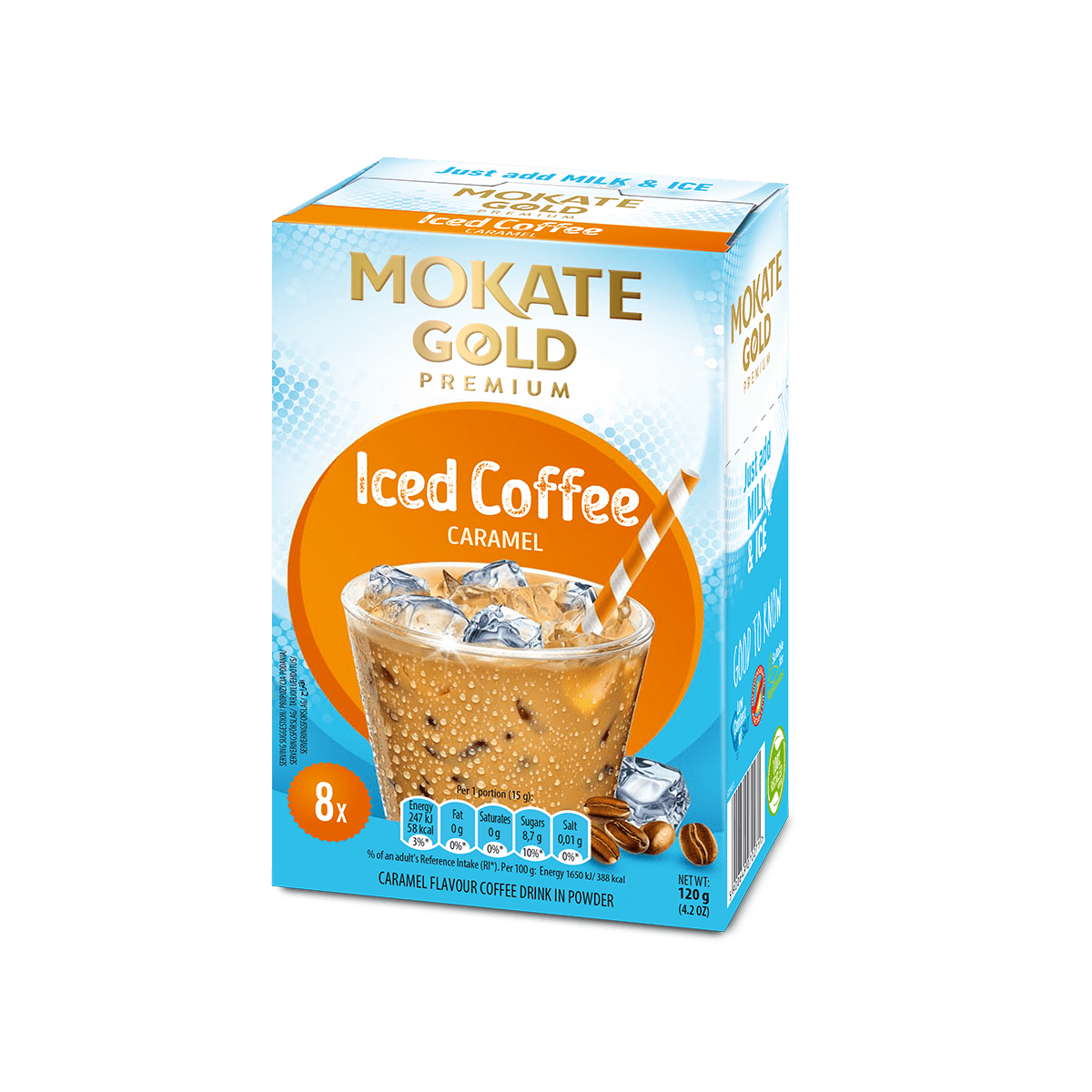 Iced Coffee Caramel 12/120gr