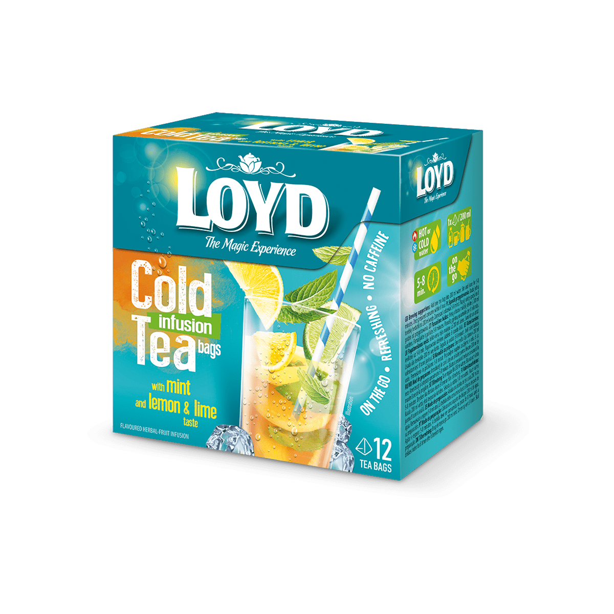Loyd Cold Tea Lemon & Lime 10/30gr