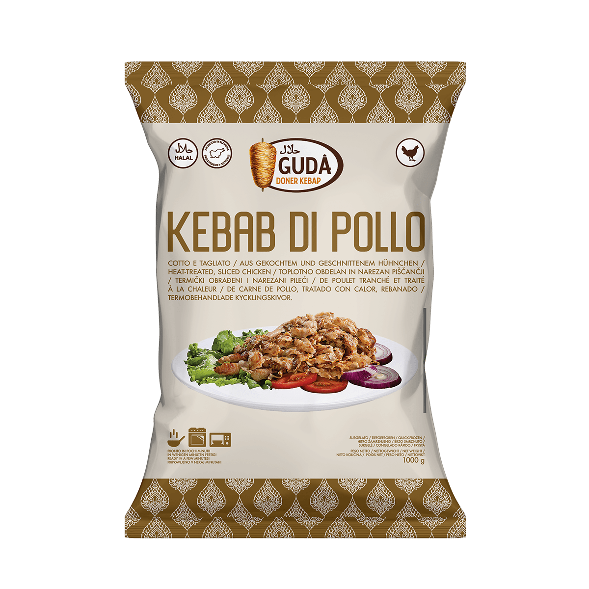 Gouda Doner pule 10/1000gr