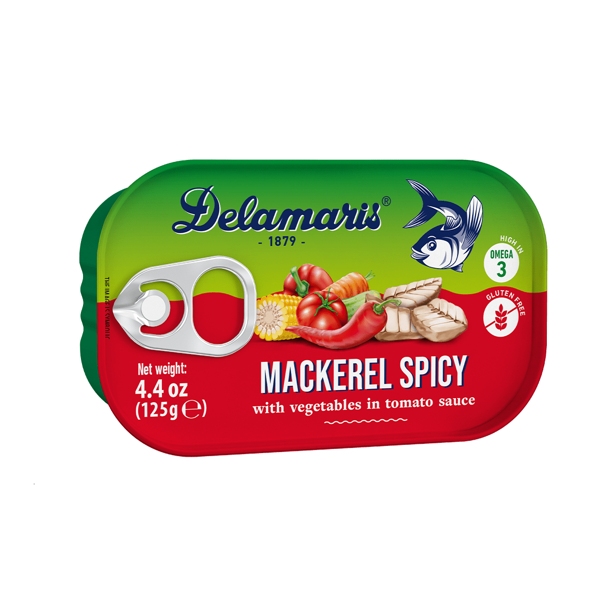 Mackerel pikant 14/125gr
