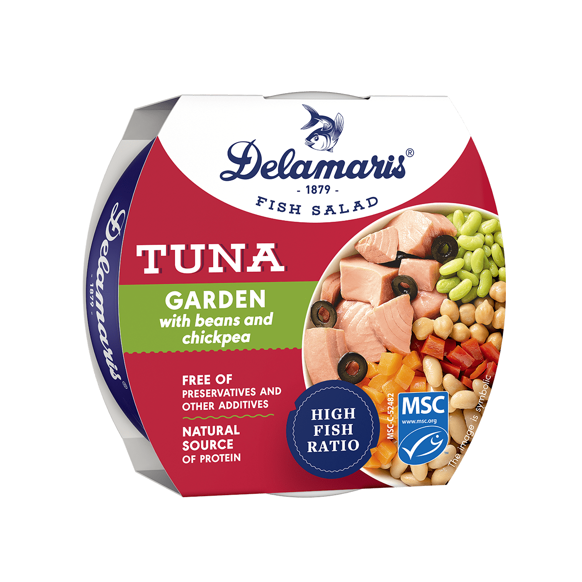 Tuna Garden me fasule & qiqrra 10/170gr