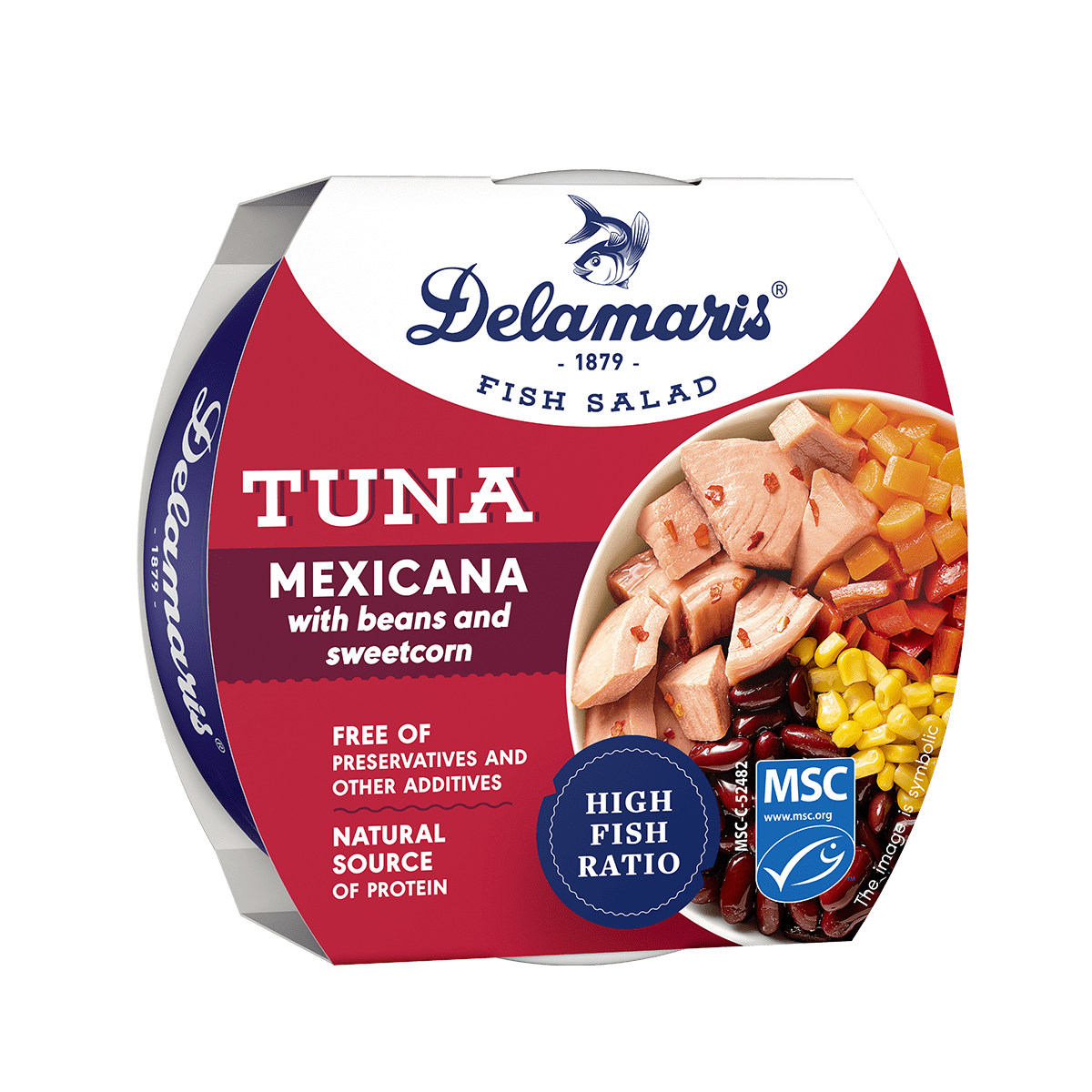 Tuna Mexicana me fasule & misër 10/170gr