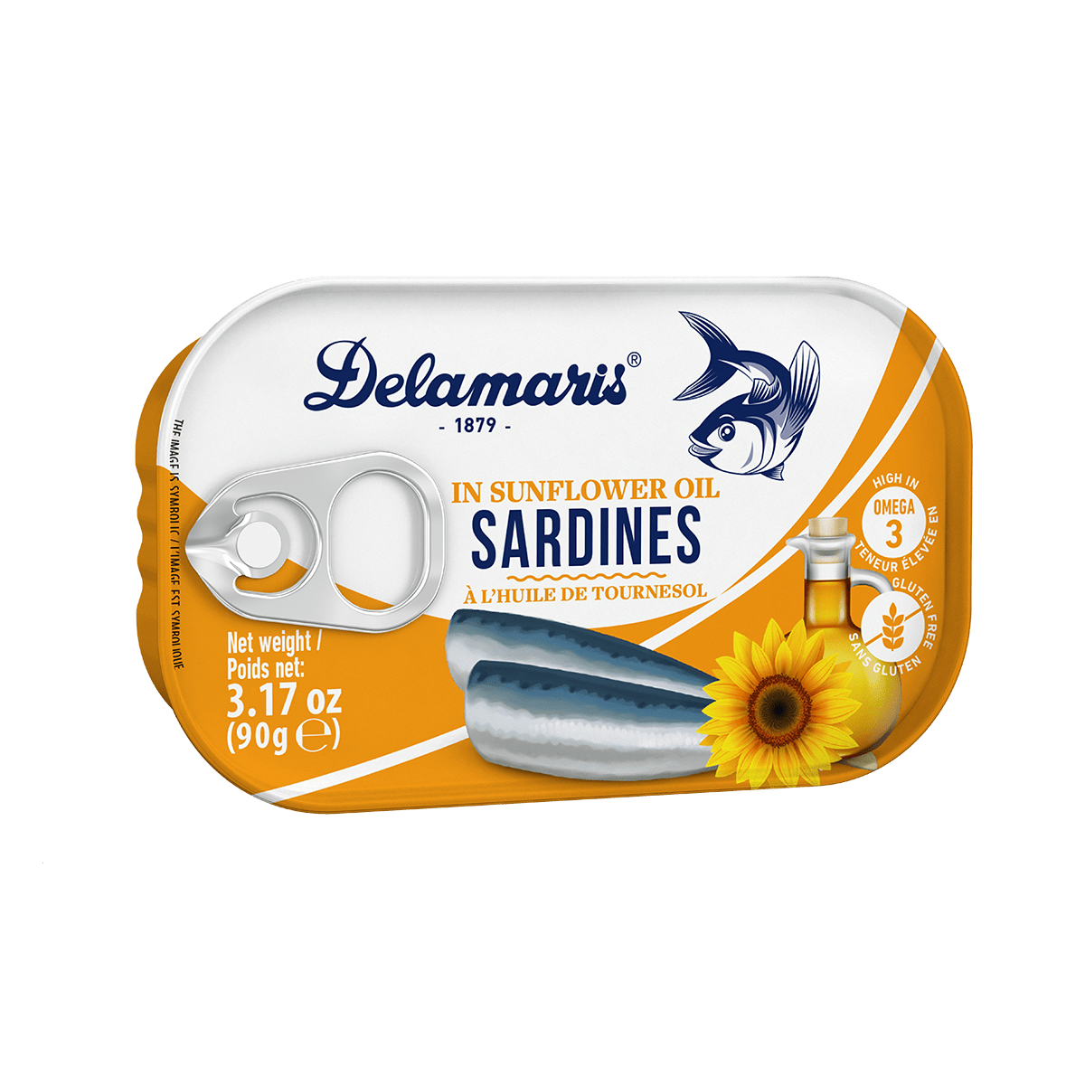 Sardele me vaj luledielli 20/90gr