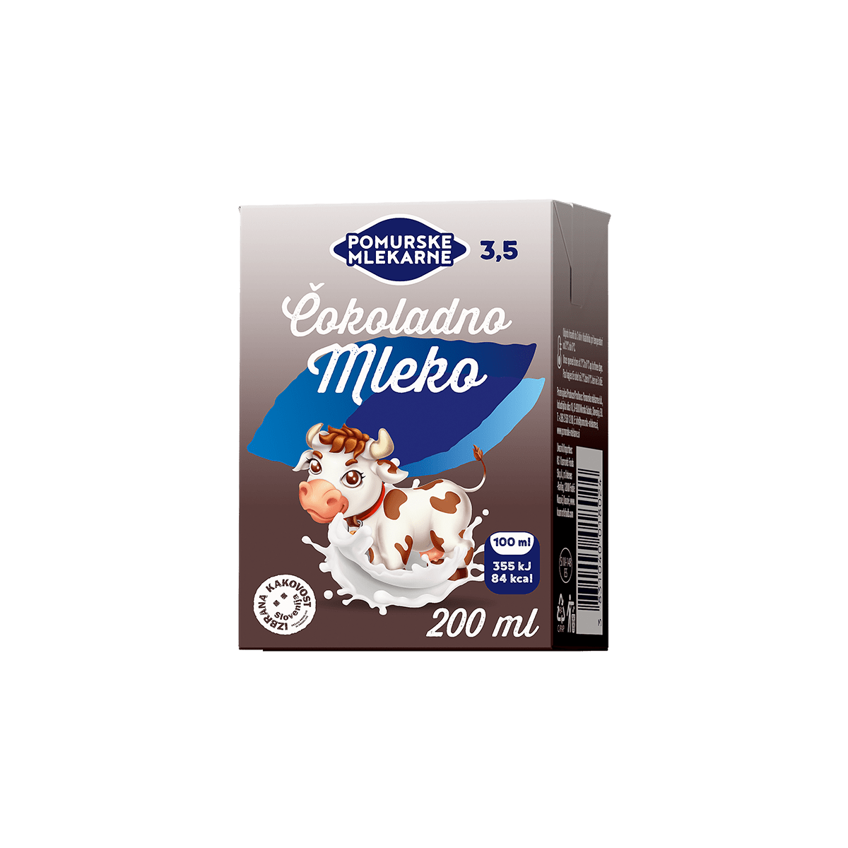 Pomurske qumësht me çokollatë 27/200ml