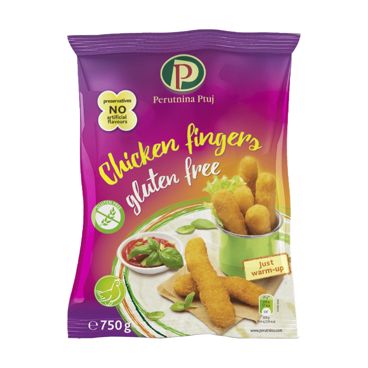 Perutnina gishtrinjë pule 10/750gr