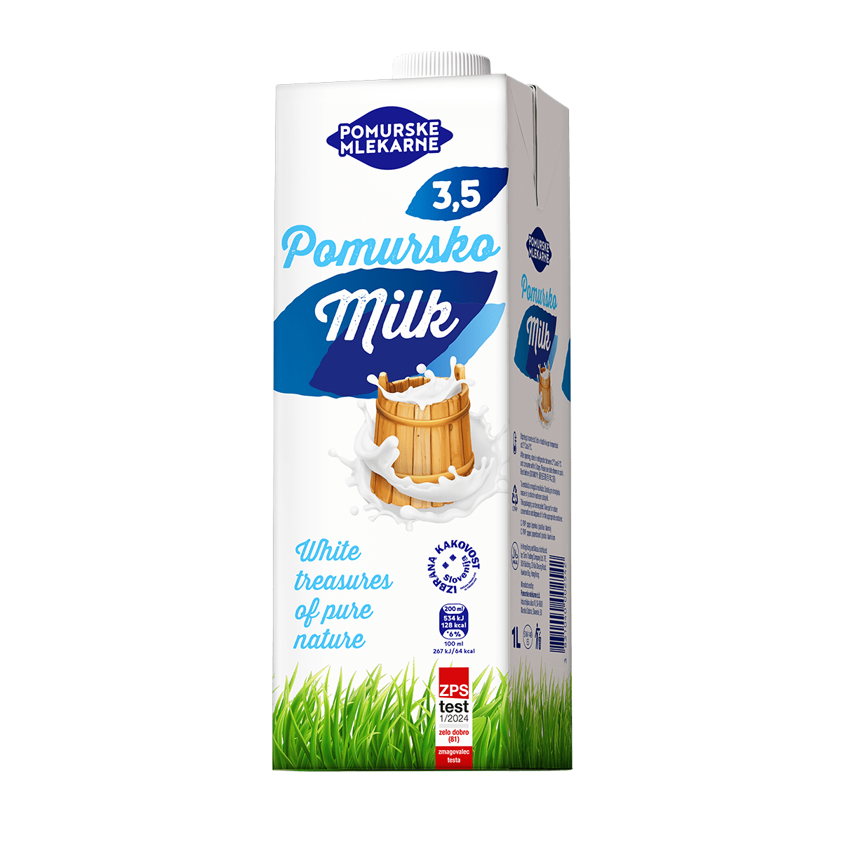 Pomurske Mlekarne Qumësht 3,5% AL 12/1L