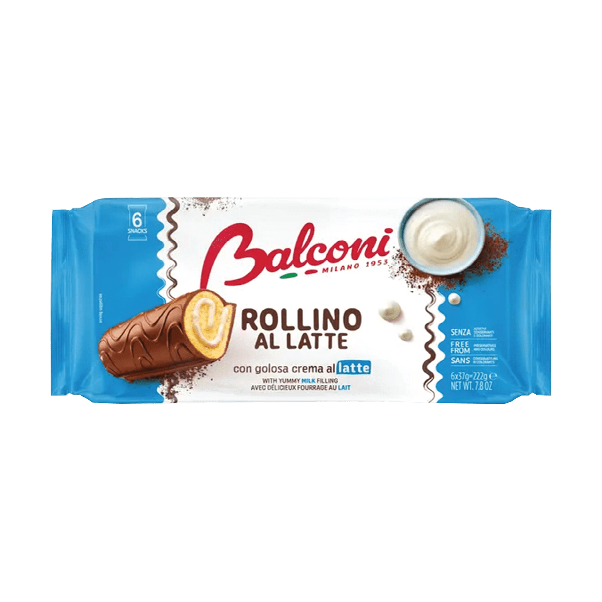Balconi Rollino Qumështi 20/222gr
