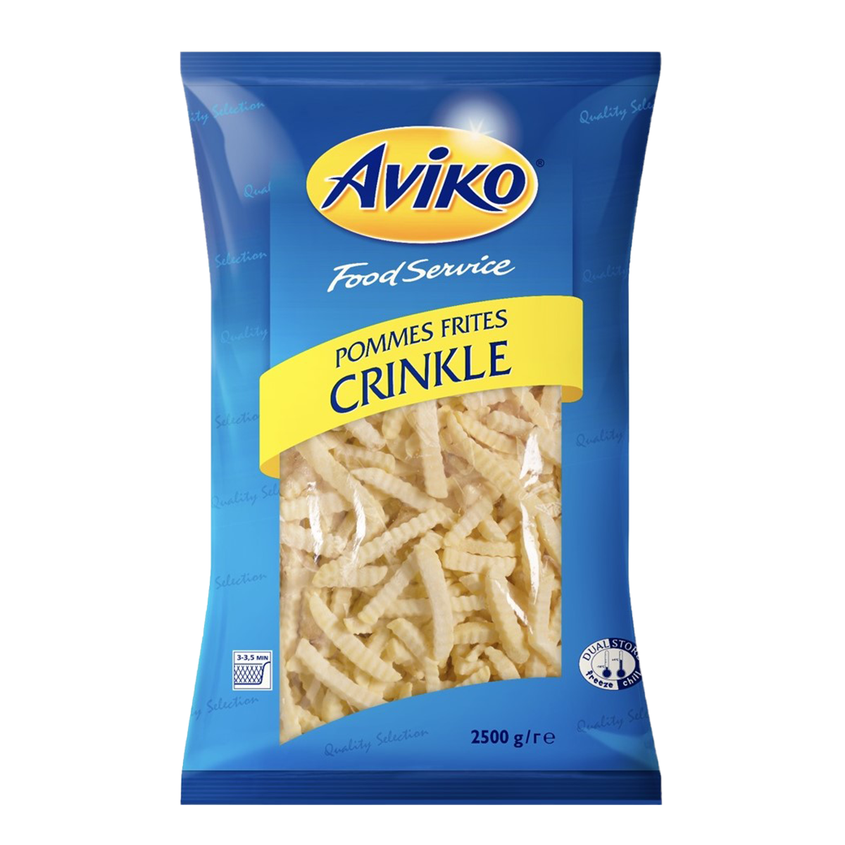 Pommes Frites Crinkle 5/2.5kg