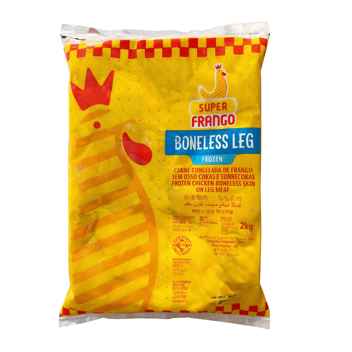 Super Frango kofshë pule pa asht 6/2kg