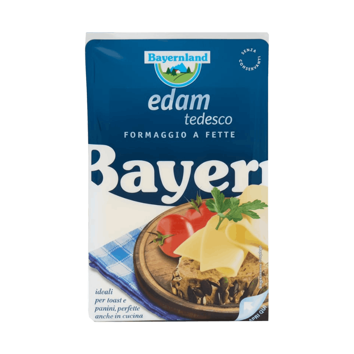 Edam Cheese Slices 40% 12/140gr