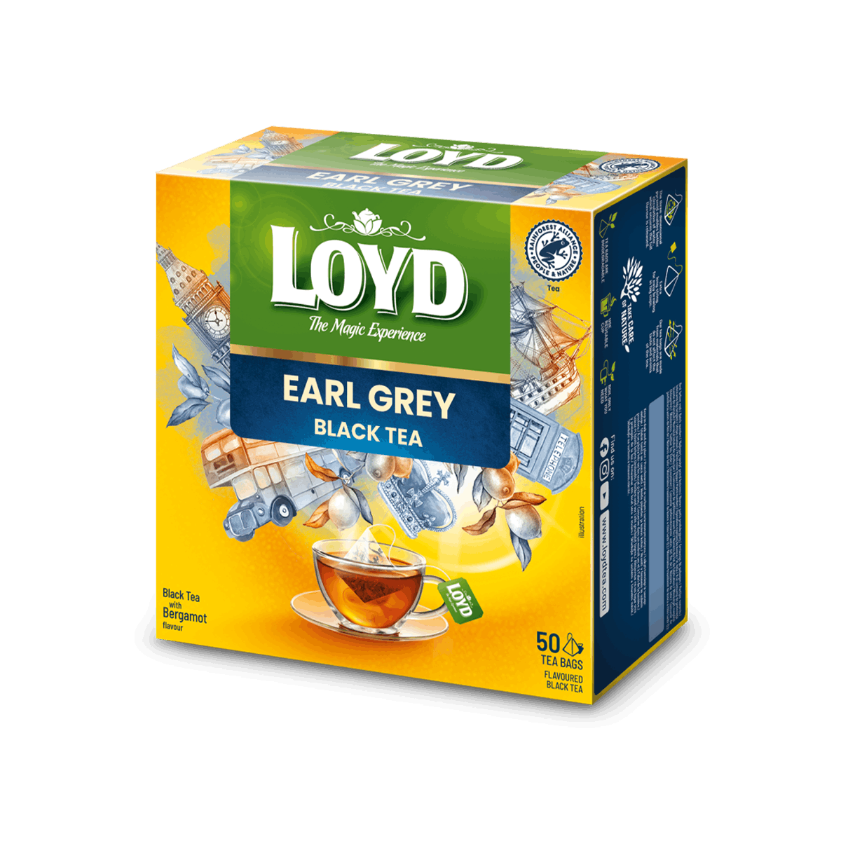 LOYD Black Tea Earl Grey 4/85gr