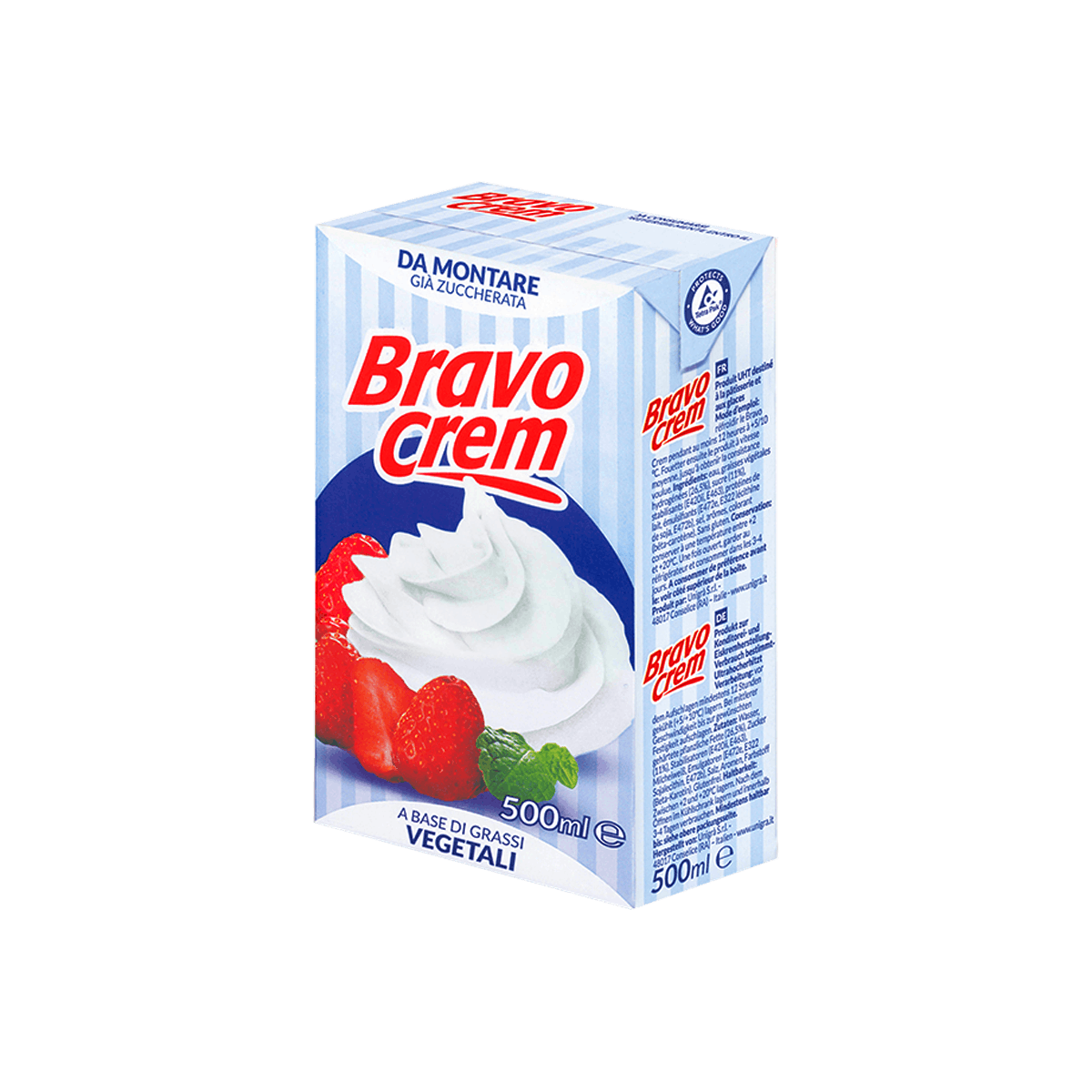 Bravo - Krem gatimi i ëmbëlsuar 20/500ml
