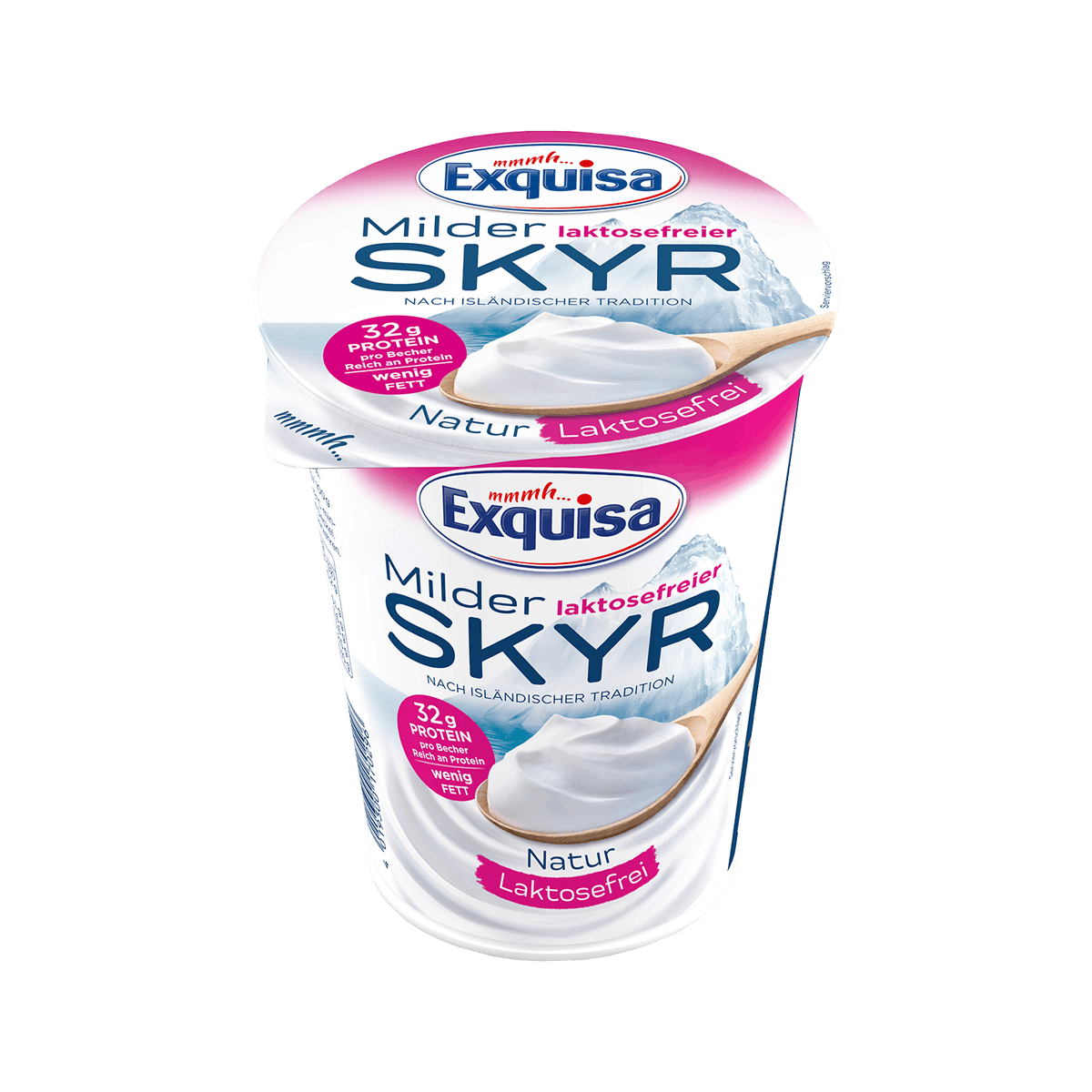 Exquisa Mild Skyr Natural pa laktoze 6/400gr