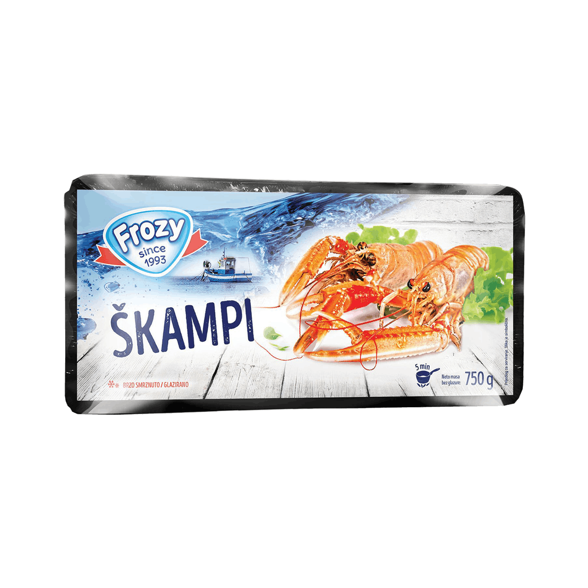Skampi (d 21-30) 12/750g