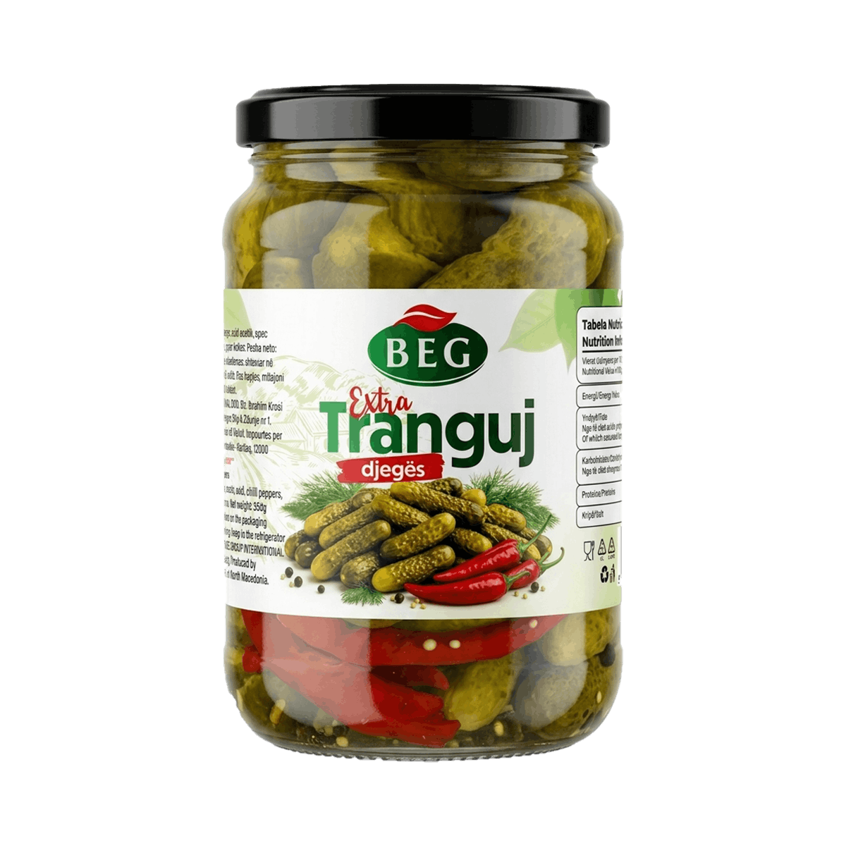 Beg ekstra tranguj turshi djeges 12/550g