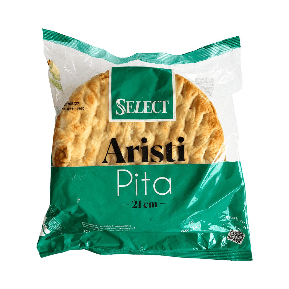 Greek Pita 21 cm 8/1.1kg(10*110g)