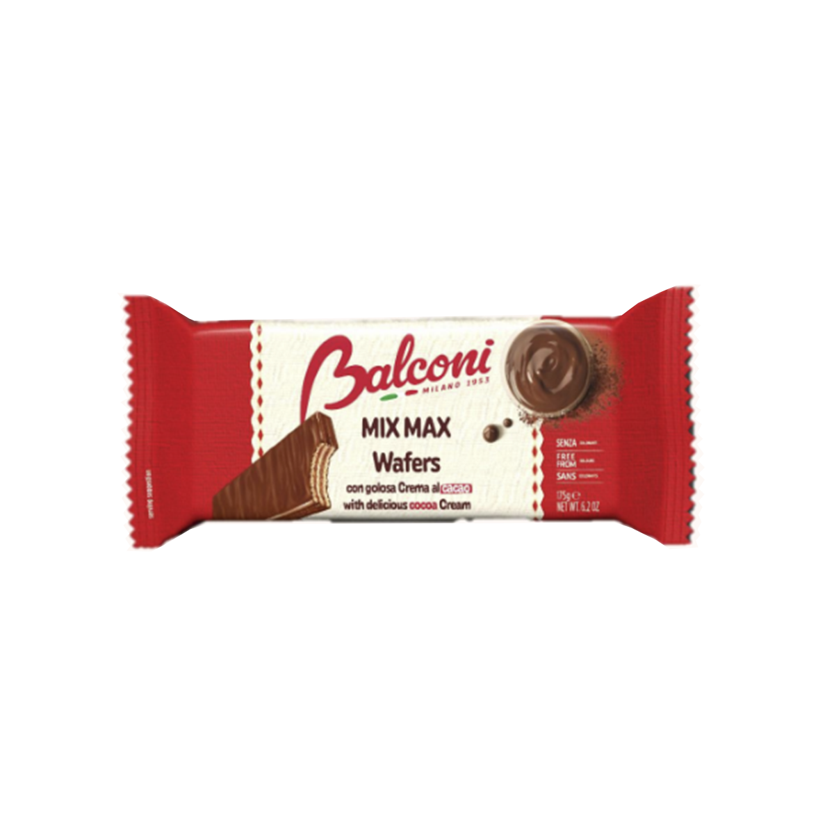 Wafer e mbuluar / me krem kakao 28/30gr