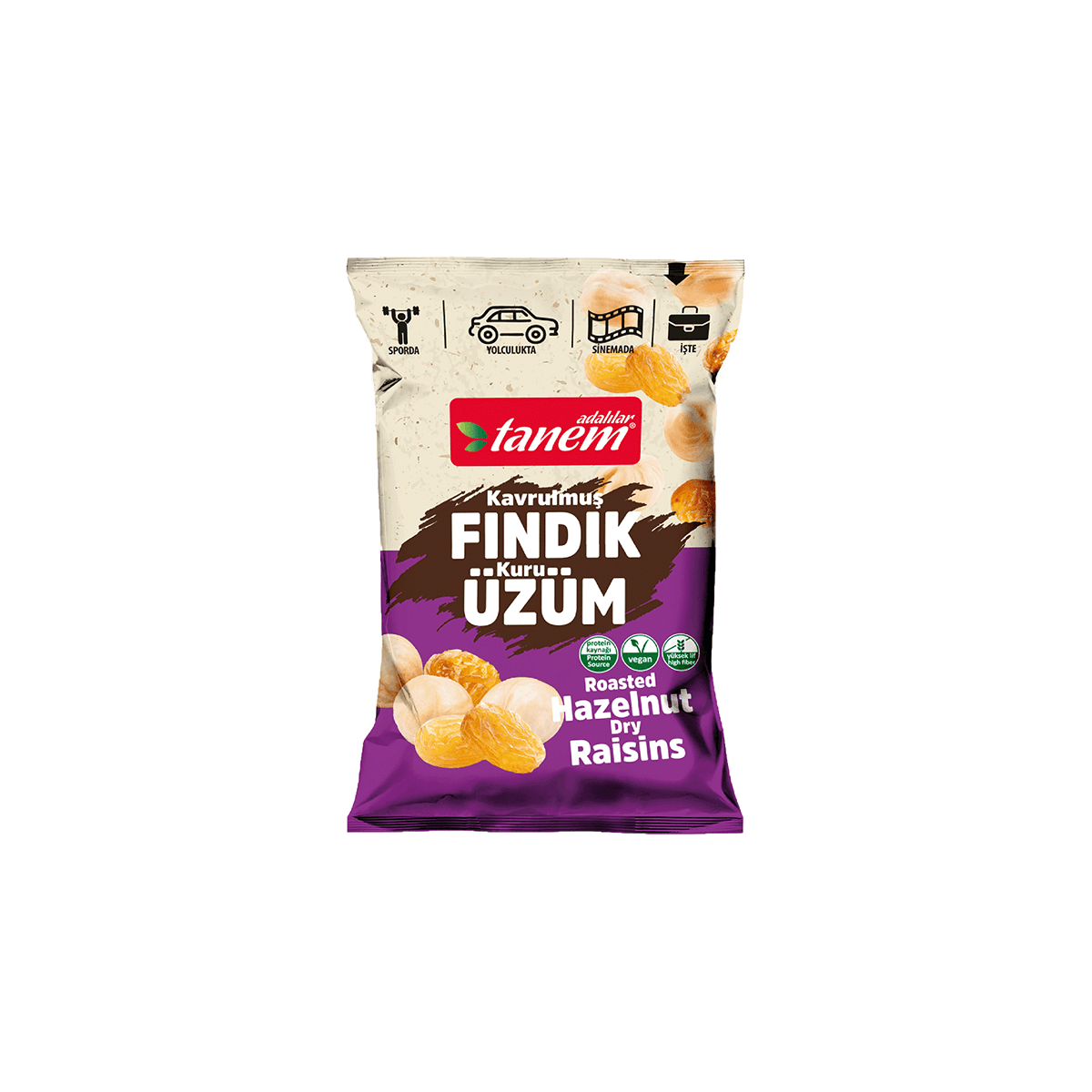 Tanem Lajthia të pjekura & rrush 15/40gr