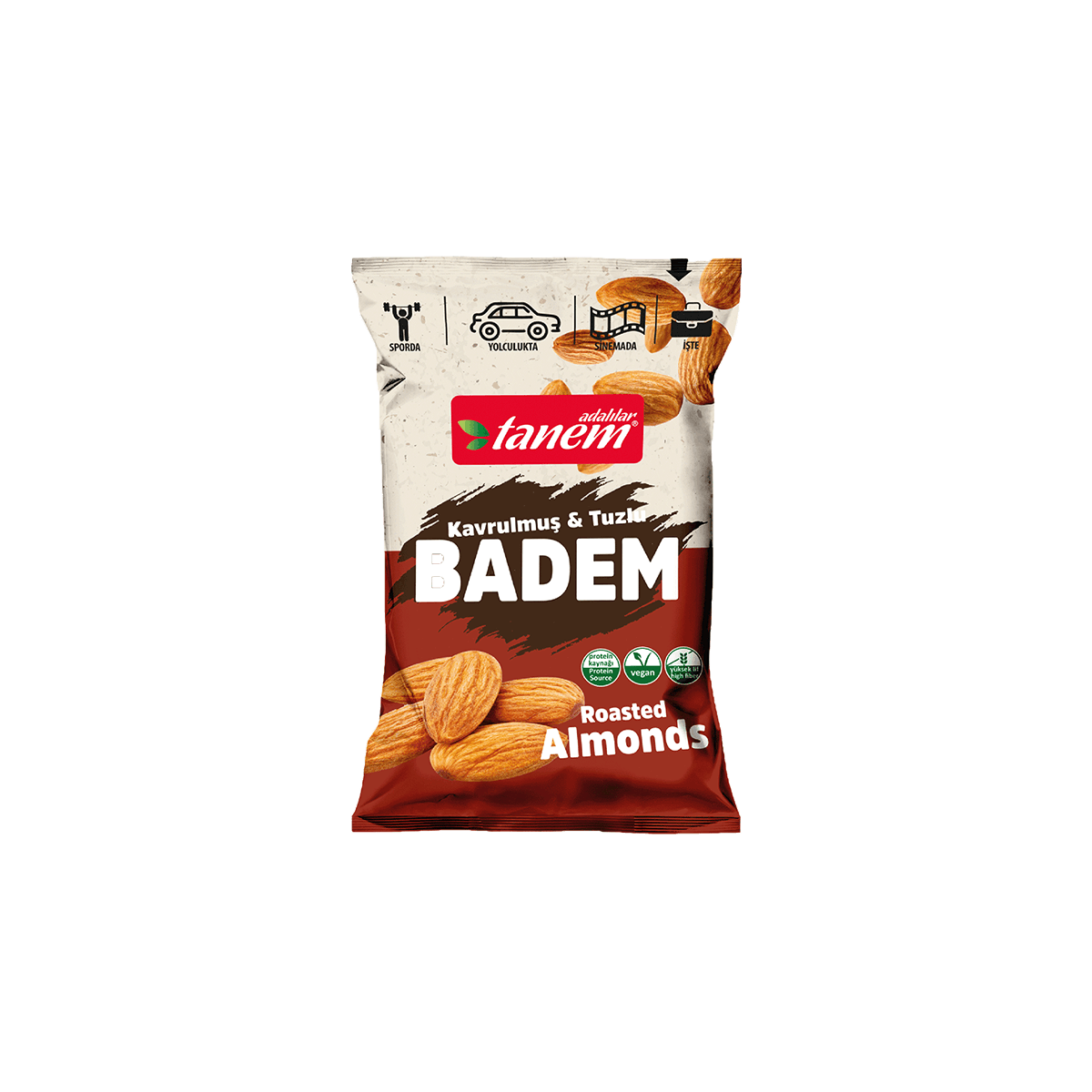 Tanem Badema të pjekur 15/40gr