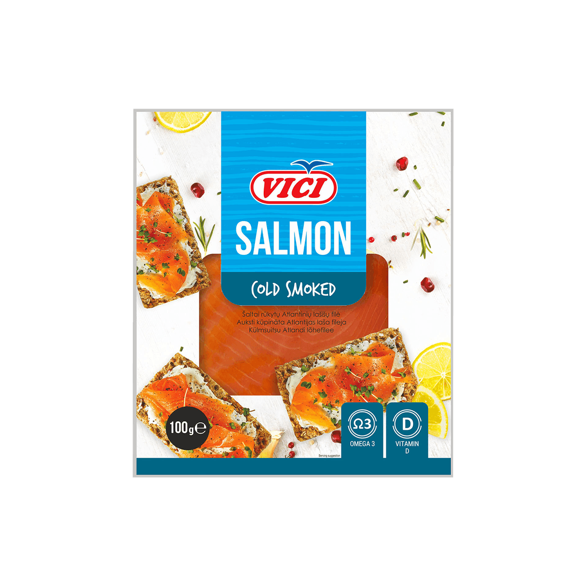 VICI Salmon i tymosur në rriska 30/100gr
