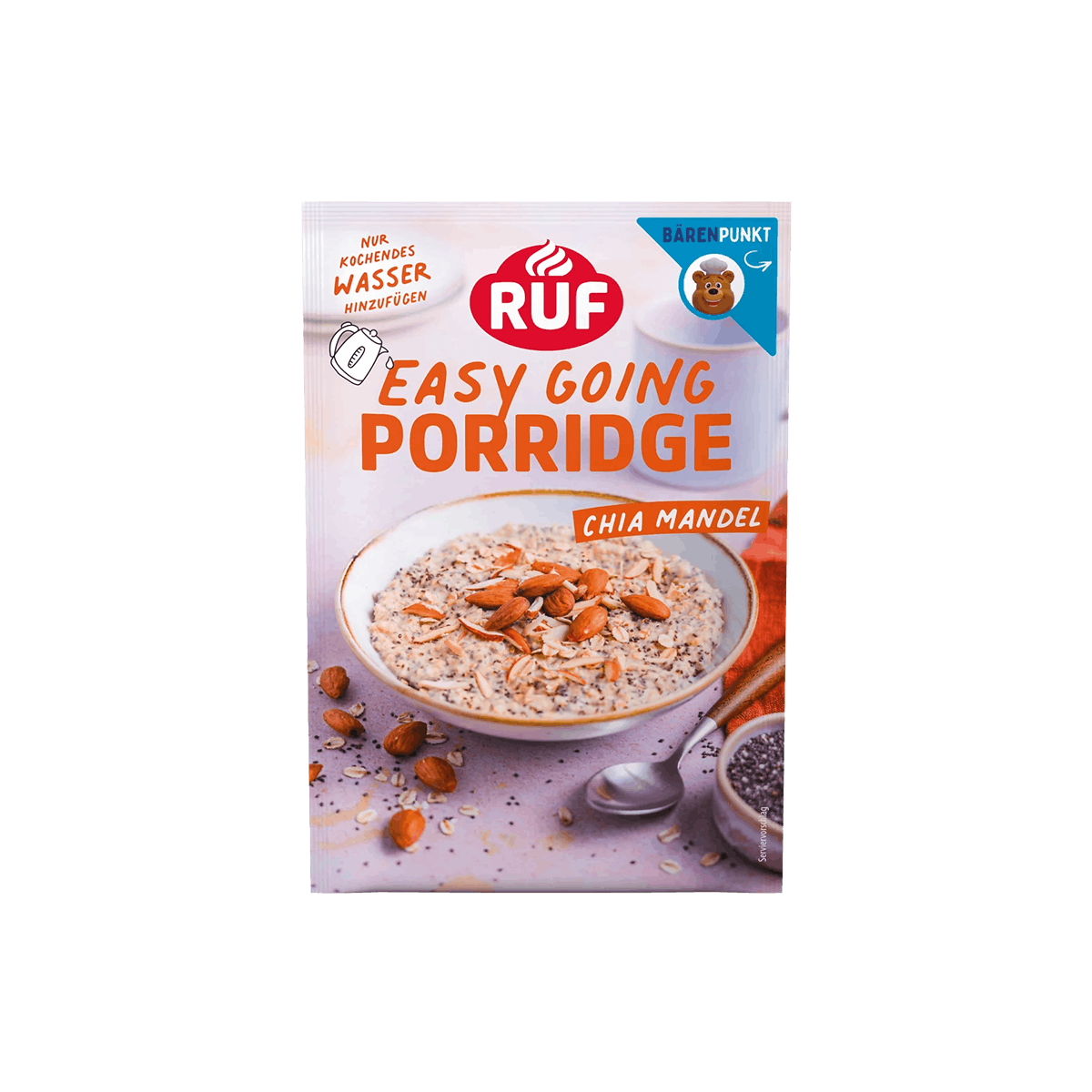 Ruf Porridge me fara chia & badem 13/65gr