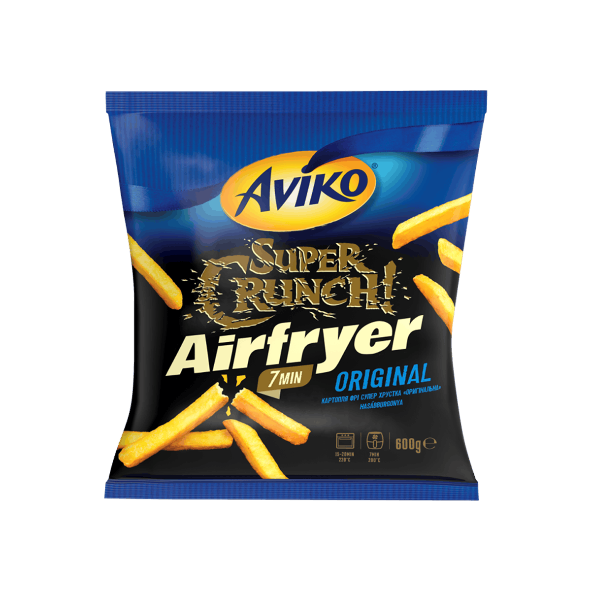 Aviko Super Crunch Airfryer 12/600gr