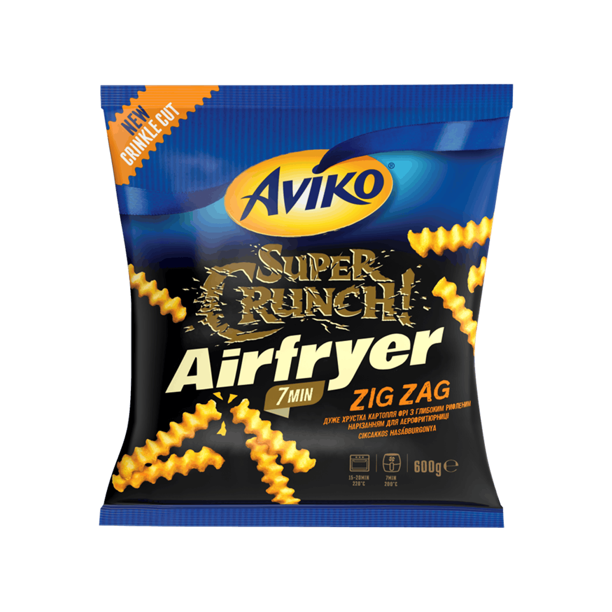 Aviko Zig - Zag Airfryer 12/600g