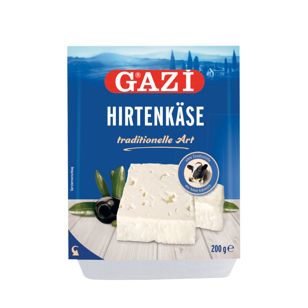 Gazi Djath i bardhë 45%ynd. 12/200gr
