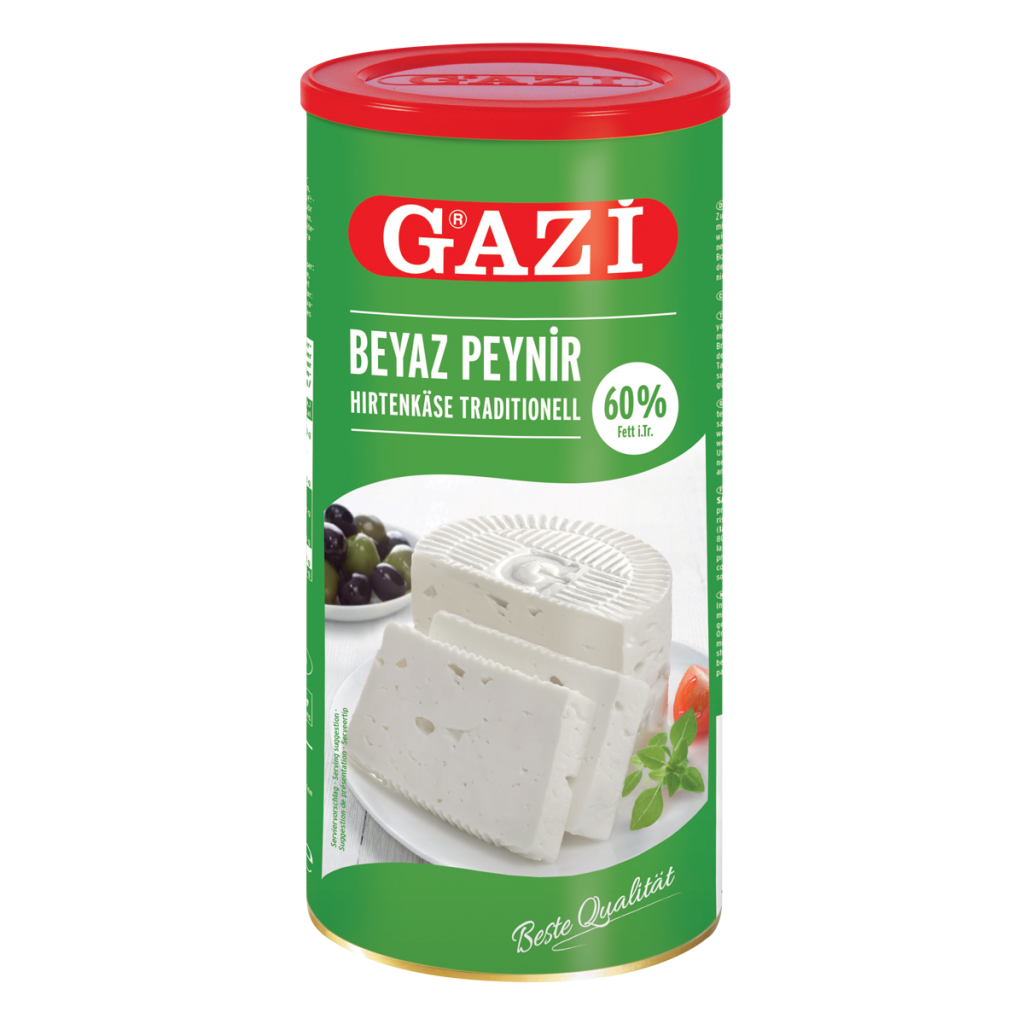 Gazi Djath në kanaçe 60% ynd. 6/800gr