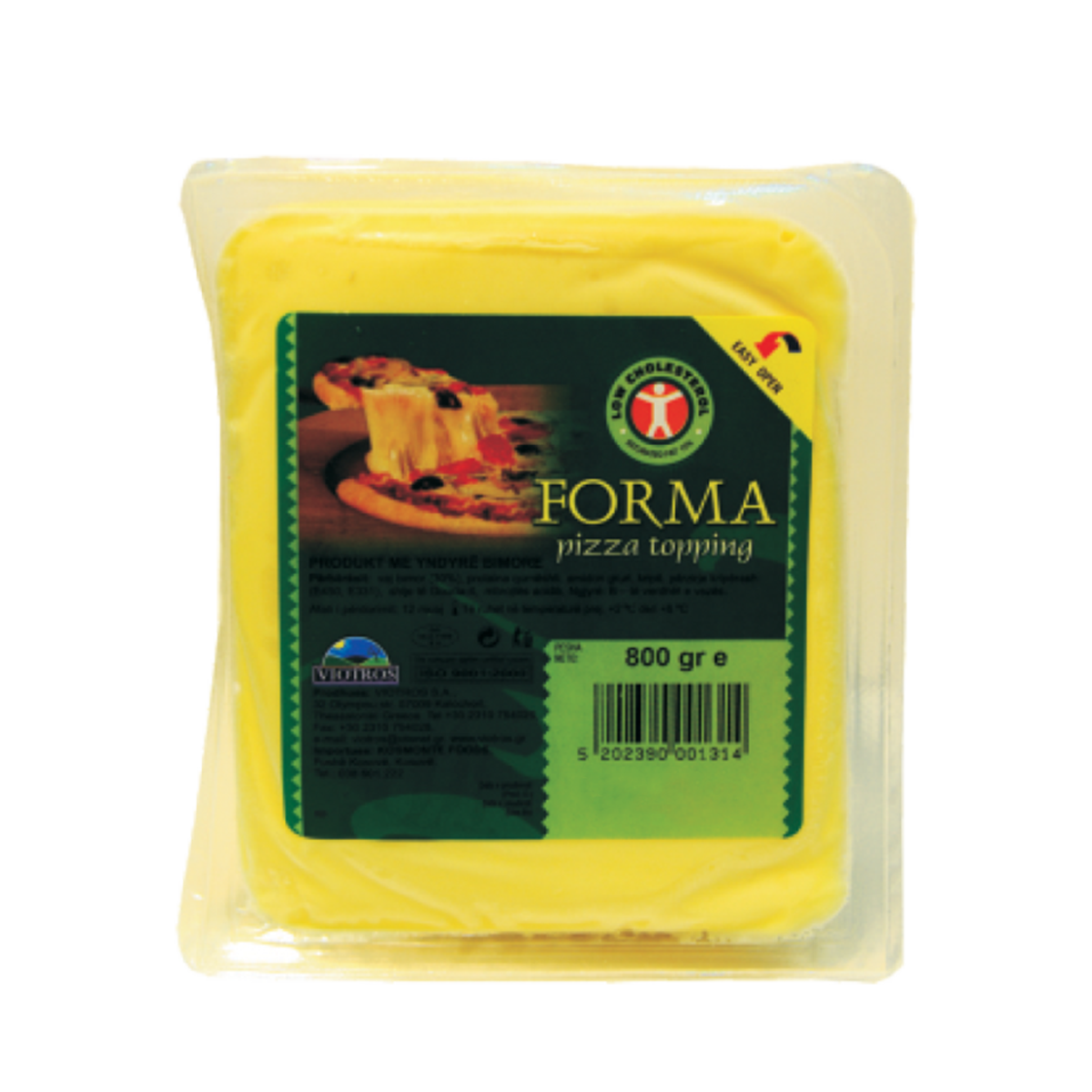 Forma pizza 12/800gr